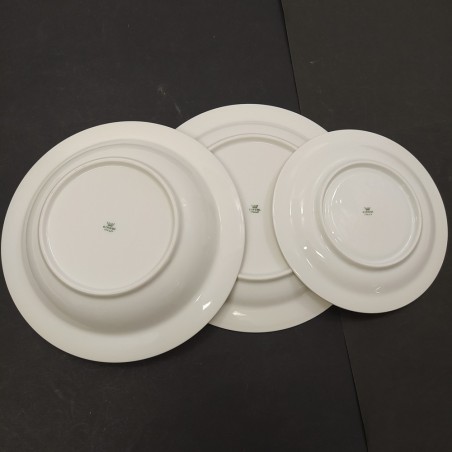 Servizio in ceramica Ginori per bambino 3 pezzi decoro bimbi acquiloni