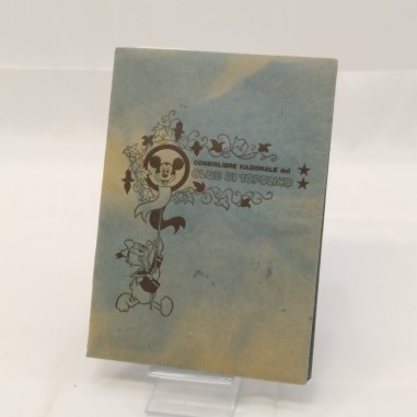 Club di Topolino set carta da lettere e buste (lettere 14x19 cm) e spillino