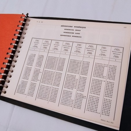 Catalogo parti ricambio Renault 4 cv P.R. 597 anno 1959