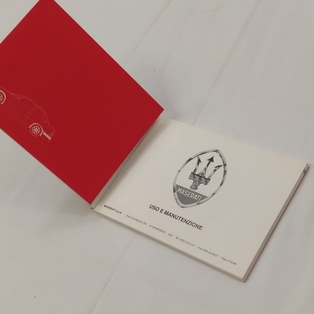 Libretto uso manutenzione Maserati Racing febbraio 1991
