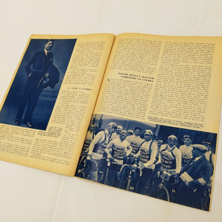 Lotto 4 riviste a tema ciclismo anni 1933 1951 e 1953