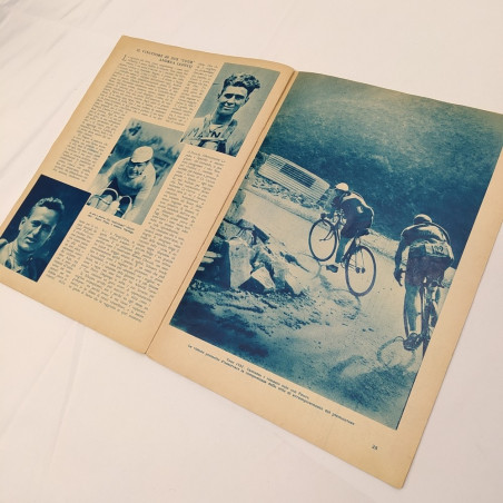 Lotto 4 riviste a tema ciclismo anni 1933 1951 e 1953