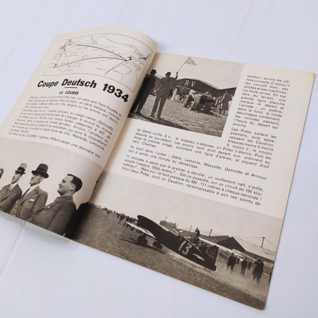 Opuscolo Coupe Deutsch 1934 testo francese
