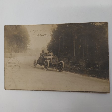 Fascia da braccio targa Florio 1963 locandina circuito Mantova 1948 e foto Osca