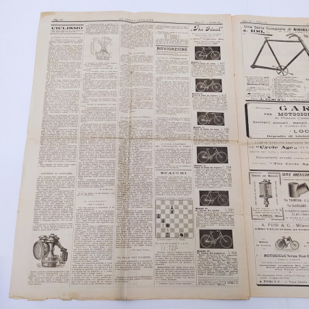 Rivista Lo sport italiano 16 Aprile 1899 n° 40