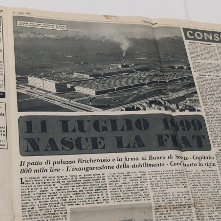 Rivista l'Automobile A. V n° 30 Domenica 31 Luglio 1949