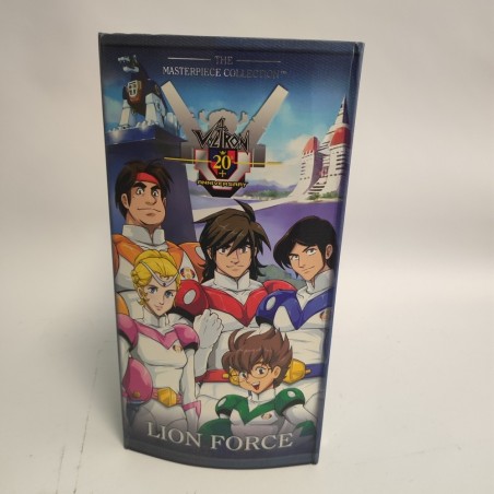 Robot Voltron Lion Set Toynami montato per prova due difetti