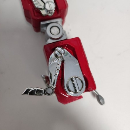 Robot Voltron Lion Set Toynami montato per prova due difetti