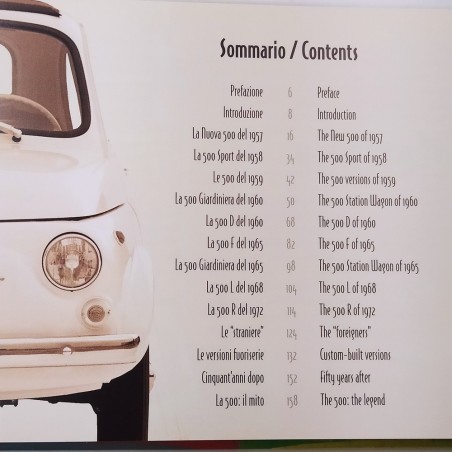 Libro Fiat 500 L’evoluzione del mito Alessandro Sannia 2004