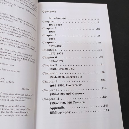 Libro Porsche 911 Red Book 1965-1999 Patrick C. Paternie 2000