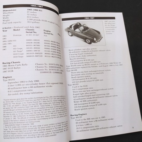Libro Porsche 911 Red Book 1965-1999 Patrick C. Paternie 2000