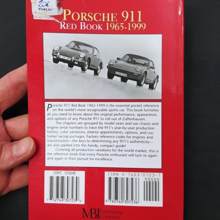Libro Porsche 911 Red Book 1965-1999 Patrick C. Paternie 2000