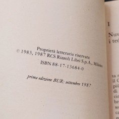 Libro Nuvolari – XXI Premio bancarella sport 1984 Aldo Santini 1987 2
