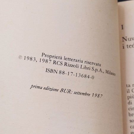 Libro Nuvolari – XXI Premio bancarella sport 1984 Aldo Santini 1987