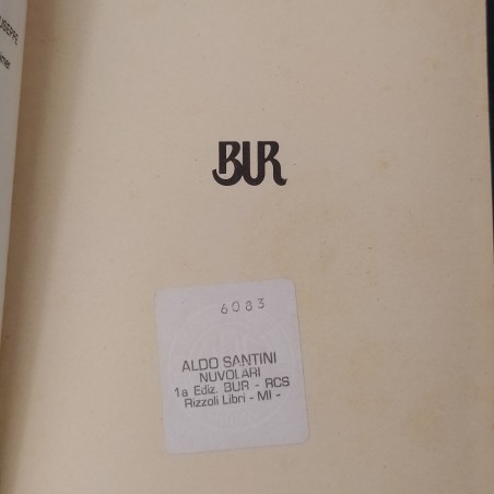 Libro Nuvolari – XXI Premio bancarella sport 1984 Aldo Santini 1987