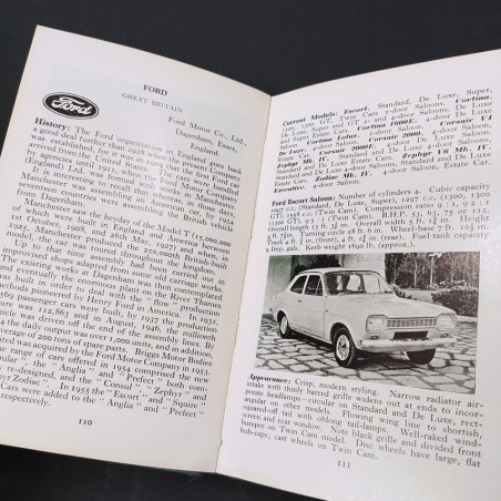 Libro The observer’s book of automobiles L. A. Manwaring 1968