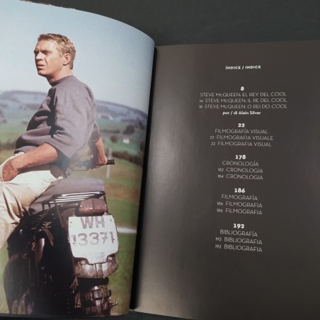 Libro Movie icons Mc Queen Alain Silver 2007