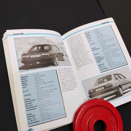 Libro Audi Personenwagen seit 1965 Walter Zeichner 1998