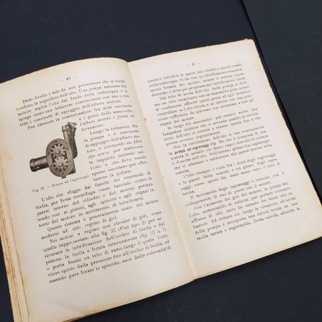 Libro L’automobile in dieci lezioni D. Moneti