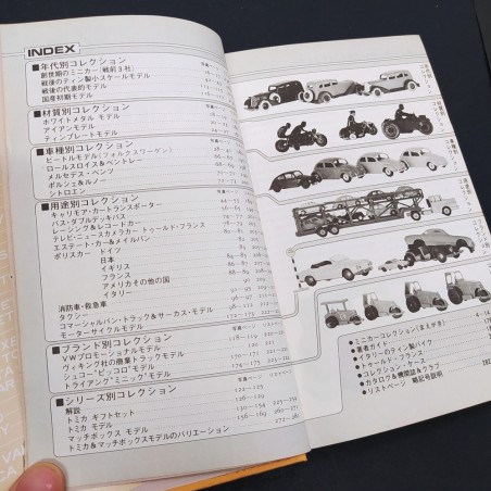 Libro Mini car Collection Nakajima Noboru Futami 1980