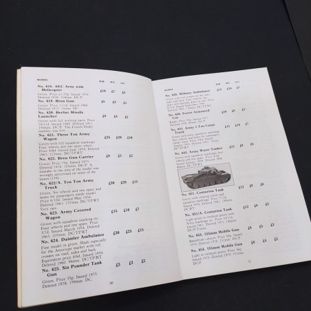 Libro The Dinky toy price guide Frank Thompson 1982