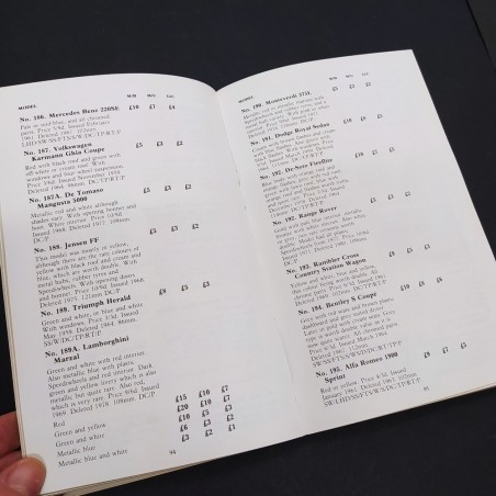 Libro The Dinky toy price guide Frank Thompson 1982