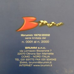 Libro Librumm 1972/2002 Una storia di modelli Danilo Castellarin 2
