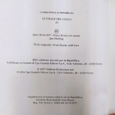 Libro James Bond 007 Dalla Russia con amore Ian Fleming 2004 2