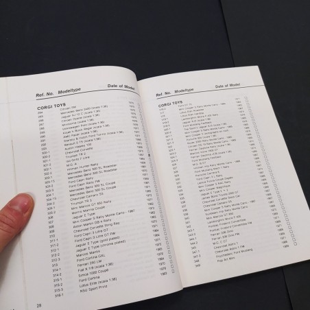 Libro World guide model cars 1:43 Hans Hadegard 1991