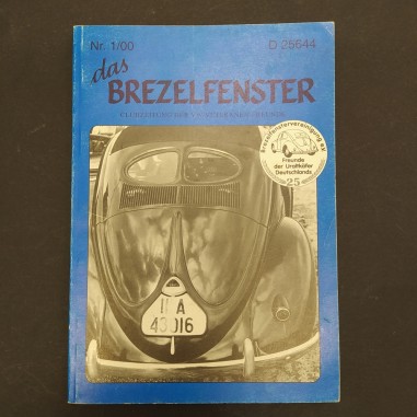 Libro Das Brezelfernster Nr.1/00 Clubzeitung der VW-Veteranen-freude 2000
