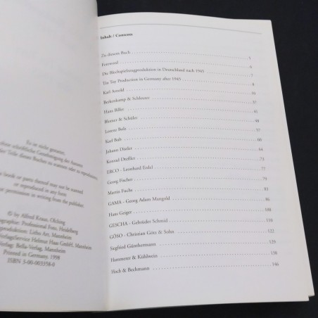 Libro Deutsches Blechspielzeug nach 1945 Alfred Kraus, Dominique Kunze 1998