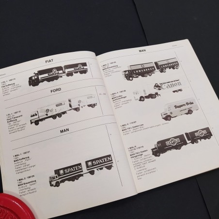 Libro Modellauto Katalog Ho-LKW Uwe Ruck, Eberhard Fluhs 1988