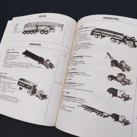 Libro Modellauto Katalog Ho-LKW Uwe Ruck, Eberhard Fluhs 1988