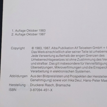 Libro Modellauto Katalog Ho-PKW Uwe Ruck, Eberhard Fluhs 1987