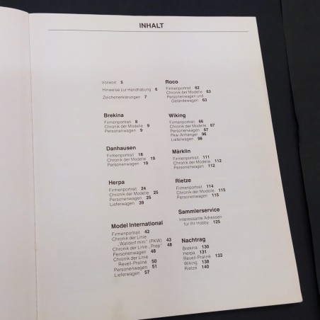 Libro Modellauto Katalog Ho-PKW Uwe Ruck, Eberhard Fluhs 1987