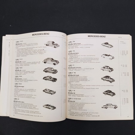 Libro Modellauto Katalog Ho-PKW Uwe Ruck, Eberhard Fluhs 1987