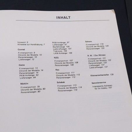 Libro Modellauto Katalog 1:43 Peter R. Cordes 1985