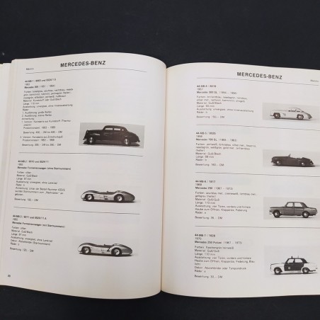 Libro Modellauto Katalog 1:43 Peter R. Cordes 1985