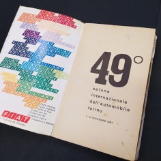 Catalogo ufficiale 49° salone internazionale dell’automobile 1-12 novembre 1967 2