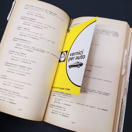 Catalogo ufficiale 49° salone internazionale dell’automobile 1-12 novembre 1967