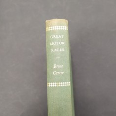 Libro Great motor races Bruce Carter 1960 2