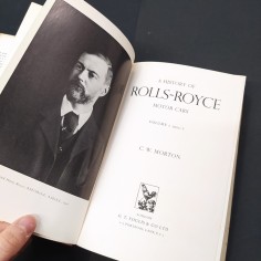 Libro A history of Rolls-Royce motor cars – Volume 1 1903-1907 C.W. Morton 1964 2
