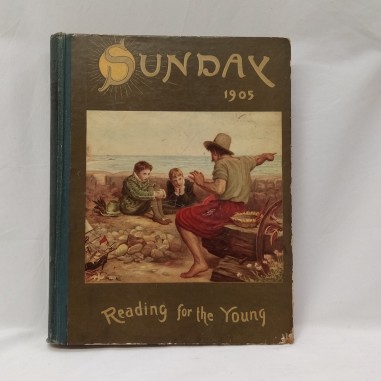 Libro Sunday 1905 Reading for the young Wells Gardner 1905
