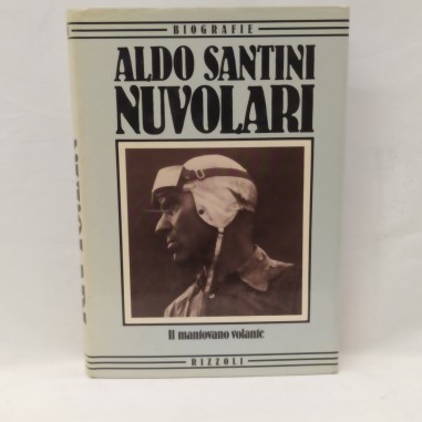 Libro Biografie Nuvolari Il mantovano volante Aldo Santini 1983
