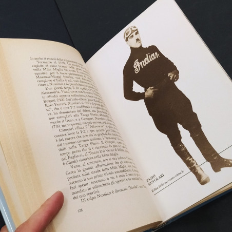 Libro Biografie Nuvolari Il mantovano volante Aldo Santini 1983