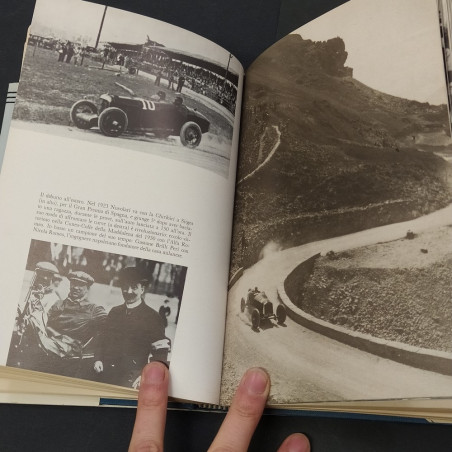 Libro Biografie Nuvolari Il mantovano volante Aldo Santini 1983