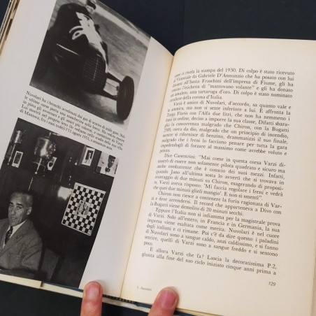 Libro Biografie Nuvolari Il mantovano volante Aldo Santini 1983