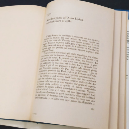 Libro Biografie Nuvolari Il mantovano volante Aldo Santini 1983