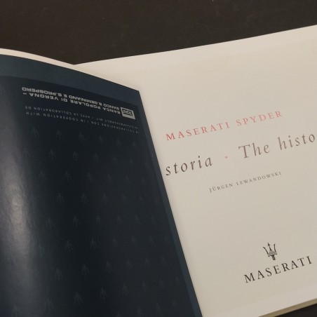 Libro Maserati Spyder La storia The history Jurgen Lewandowski
