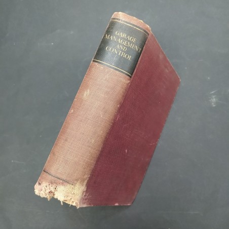 Libro Garage management and control Joseph E. Mills 1928